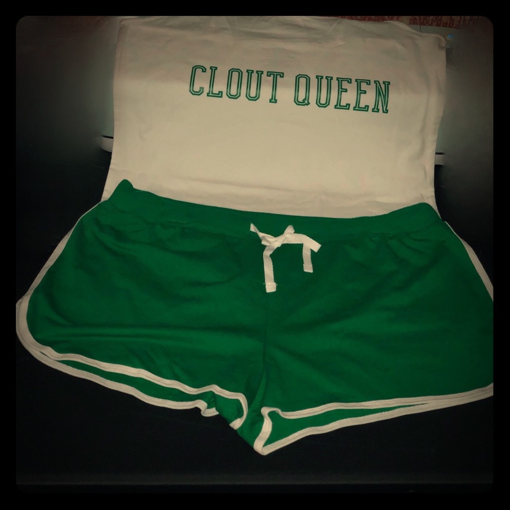 Two Pc Short Set